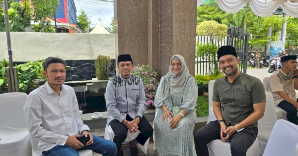 Agenda Silaturahmi Direksi PD Parkir Makassar di Hari Raya