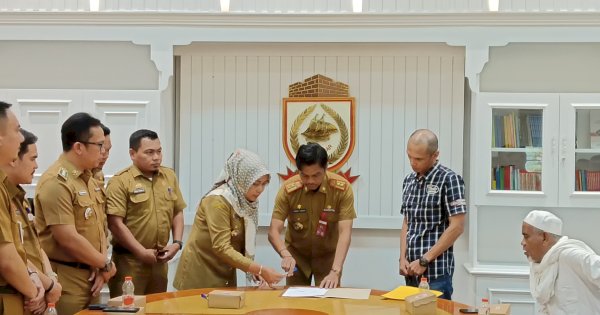 Pemkot Makassar Terima Hibah Tanah 2.460 meter persegi dari Warga: Diperuntukan jalan Alternatif