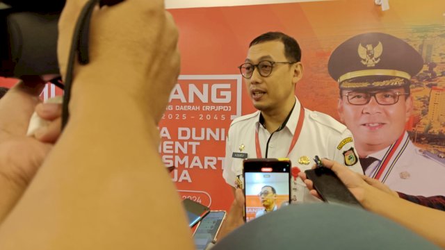 Kepala Badan Perencanaan Pembangunan Daerah (Bappeda) Kota Makassar Andi Zukifli Nanda. Foto: HN/Sinta