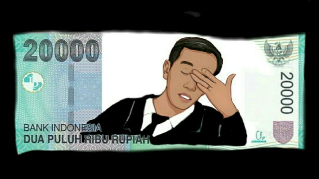 Karikatur rupiah melemah (Dodi/harian.news)