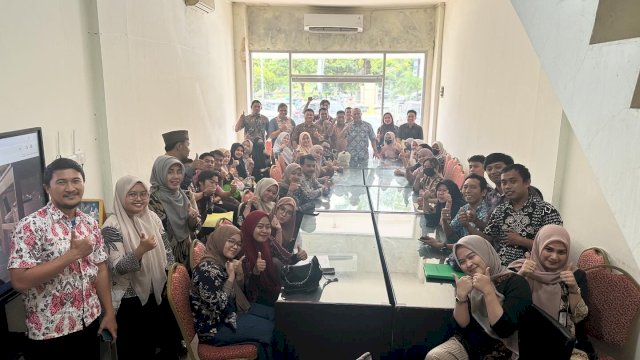 BKPSDM Makassar kumpulkan personel Laskar Pelangi. Foto: dok