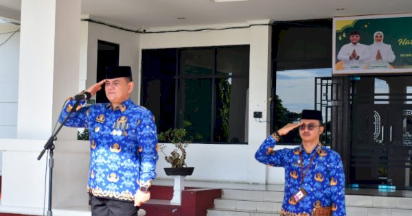 Pimpin Upacara HKN, Pj Bupati Sinjai Ingatkan Kedisiplinan pada ASN dan Jajaran