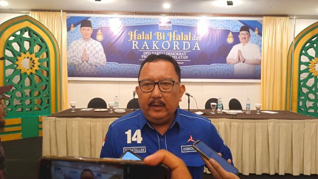Ketua DPD Demokrat Sulsel Ni'matullah, foto: HN/Sinta