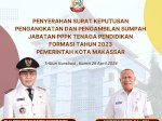 Pekan Depan, Pemkot Makassar Bakal Lantik 1.851 PPPK Formasi Guru