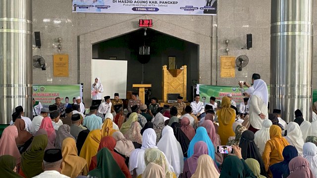 Manasik Haji Pangkep. Foto: dok