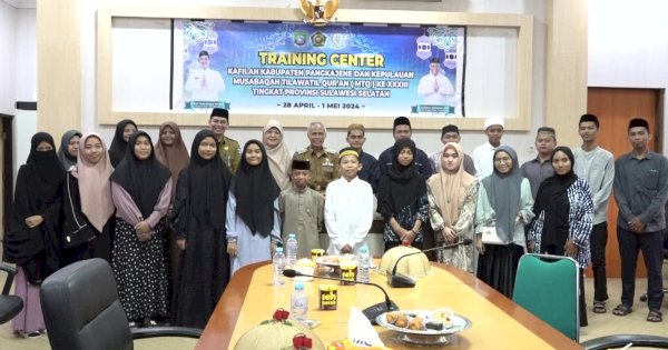 Persiapan Hadapi MTQ ke-33 Sulsel, Kafilah Pangkep Ikuti Training Centre