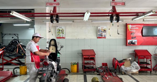 Asmo Sulsel Bagikan Tips Meyimpan Motor di Rumah saat Mudik agar Tidak Rusak