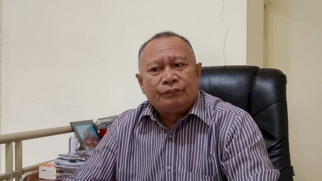 Kepala Badan Kepegawaian dan Pengembangan Sumber Daya Manusia (BKPSDM) Kota Makassar, Akhmad Namsum. (Foto: Sinta/HN)