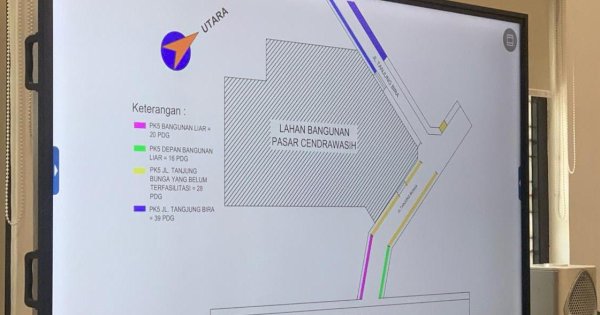 Pedagang Tak Tertib Bermunculan, Pemkot Makassar Gercep Buat Skema Penertiban PKL Pasar Pamos Cendrawasih