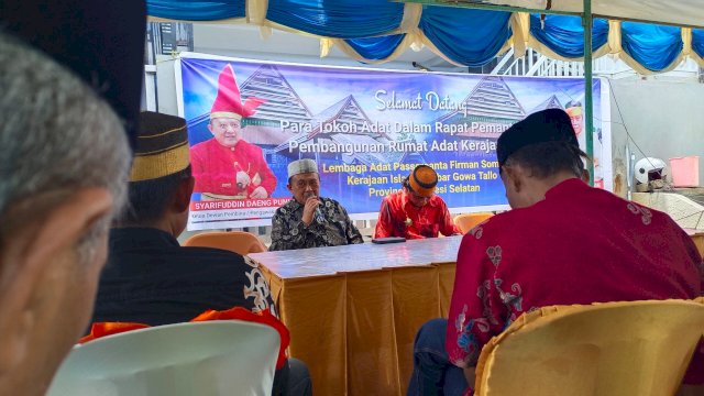 Ketua Dewan Pembina/Pengawasan Aset Kerajaan Tallo Syarifuddin Daeng Punna (SaDap), (Foto: Sinta/HN)