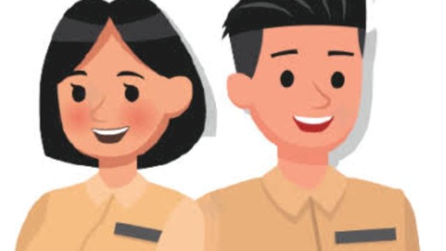 Ilustrasi profesi guru. (Foto: srial academy)