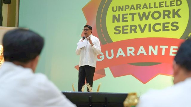 Vikram Sinha, President Director and Chief Executive Officer Indosat Ooredoo Hutchison. (Foto: Humas IOH)