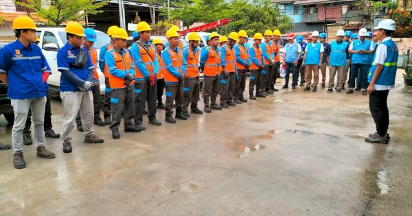 PLN Berhasil Perlihatkan Inovasi Pasokan Listrik Tanpa Kedip saat Kunjungan Kerja Presiden Jokowi di Sulbar