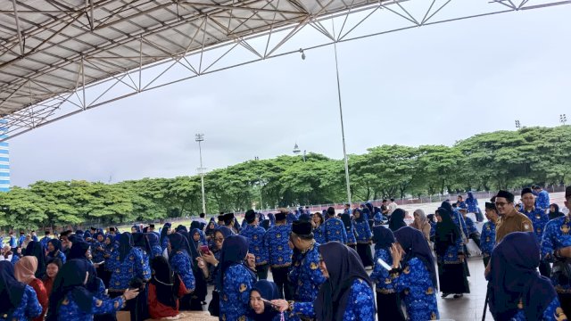 Suasana pelantikan dan pengangkatan PPPK Pemkot Makassar, foto: HN/Sinta