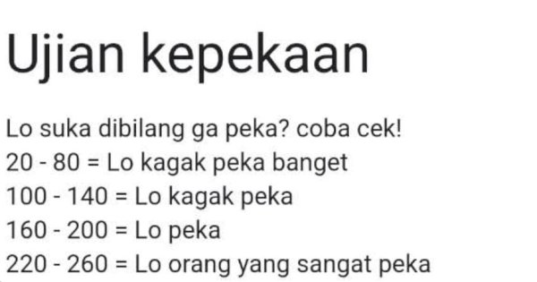 Ini Link dan Cara Tes Kepekaan Diri Melalui Google Form yang Viral di TikTok