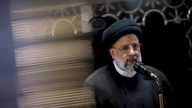 Presiden Iran, Seyyed Ebrahim Raisi, saat berada di Masjid Istiqlal Jakarta 2023 lalu. Foto: dok kumparan