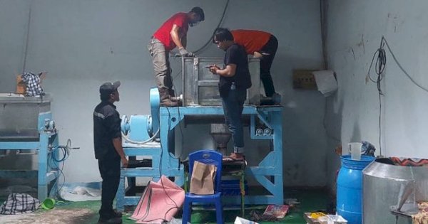 Mengenaskan, Pria di Makassar Tewas di Dalam Mesin Mikser Pembuat Bumbu Mi