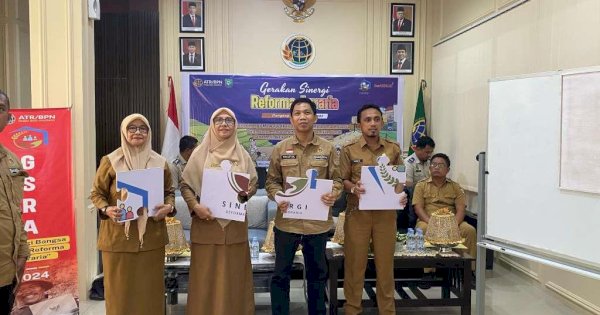 BPN Pangkep dan OPD Sinergi dalam Deklarasi Reforma Agraria 2024