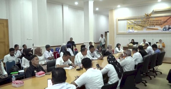 Kabupaten Pangkep Targetkan Predikat Nindya Kabupaten Layak Anak 2024