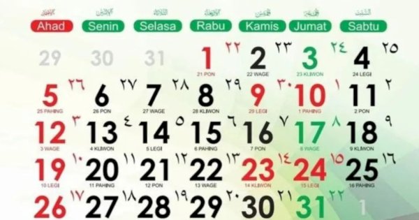 Tanggal Penting Mei 2024, ada Libur Nasional dan Cuti Bersama