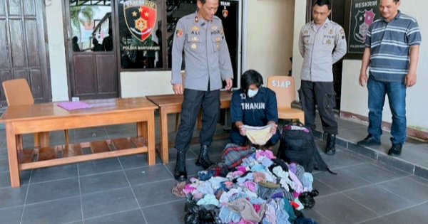 Duh, Penjual Siomay ini Curi 675 Celana Dalam Wanita Berbagai Bentuk