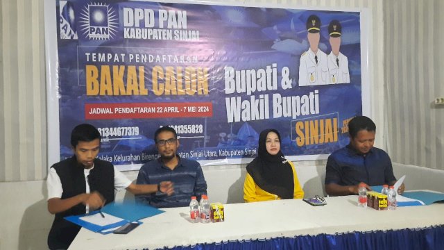 Siap Maju Pilkada Sinjai, Andi Kartini Ambil Formulir Cakada di PAN dan PKB