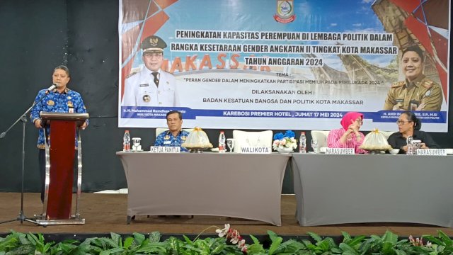 Kepala Badan Kesbangpol Makassar, Andi Bukti Djufrie. Foto: HN/Sinta