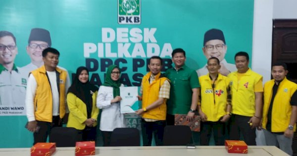 Gercep, Appi Jadi Pendaftar Pertama di PKB sebagai Cawalkot Makassar