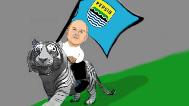 Pelatih Persib Bandung Bojan Hodak (Dodi/harian.news)