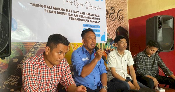 SERUM Institute Gelar FGD May Day dan Hardiknas: KSPSI Menuntut Pemerintahan Prabowo-Gibran Cabut Omnibus Law