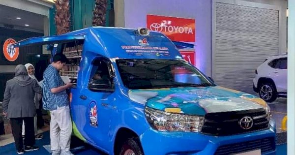 Lebih Dekat dengan Pembaca, Perpustakaan Keliling Makassar Kini Sasar Pengunjung Mall