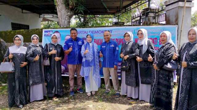 Setelah PAN, NasDem, PKB, Andi Syamsiar Halid Daftar di Demokrat sebagai Bacakada Bone