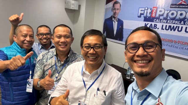 Suaib Mansur, pilihan tunggal Demokrat untuk Pilkada Luwu Utara ||Foto :Ist 