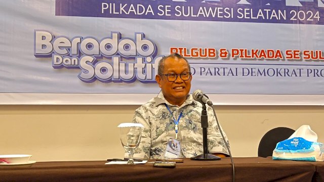 Jalani Uji Kelayakan, Lutfi Halide Buktikan Keseriusan Agar Diusung Kembali Demokrat di Pilkada Soppeng