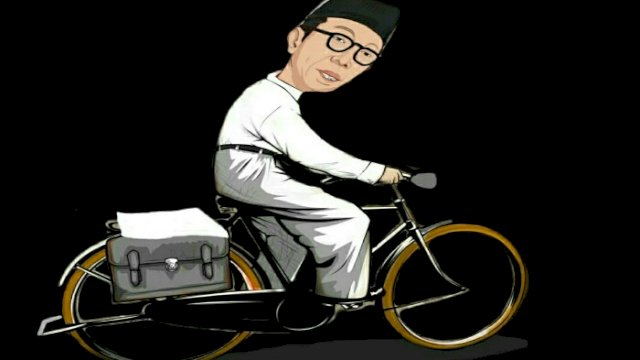 Karikatur Ki Hajar Dewantara (Dodi/harian.news)