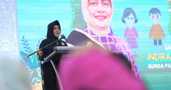 Bunda PAUD Makassar Indira Yusuf Ismail Sambut Peserta Seminar Nasional PPIAUD 2024, Tegaskan Pentingnya Pendidikan Dini