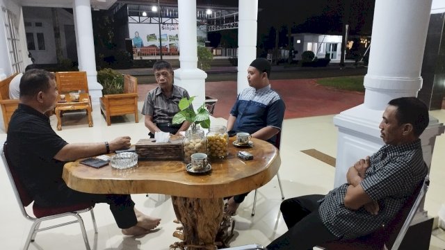 Bahas Sejarah dan Kebudayaan Lokal, Seniman Sulsel Rudi Farook Temui PJ Bupati Sinjai
