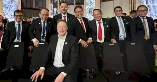 Momen Menteri Foto Bareng Elon Musk Tuai Banyak Sindiran