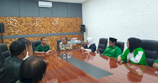 Sebut Silaturahmi Biasa, Danny Pomanto Kompak Bareng Indira ke Kantor PPP