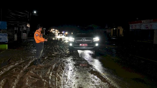 kondisi terkini akses jalan menuju Luwu. Foto: dok 