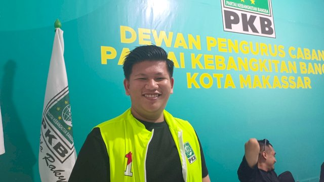 Sekretaris tim desk Pilkada PKB Makassar Ade Enaz Mappajanci, foto: HN/Sinta