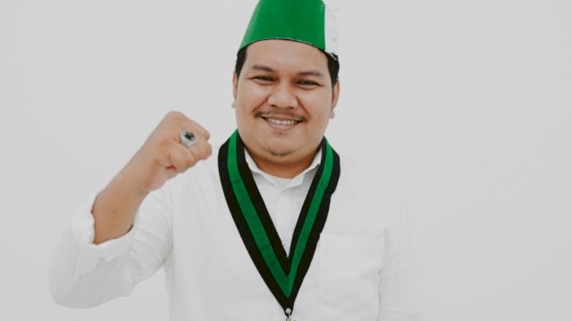 Calon Ketua Umum Badan Koordinasi HMI Sulselbar, Asrullah Dimas. Foto: dok
