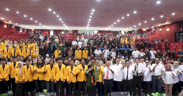 Dilantik sebagai Presiden BEM UNM 2024-2025, Hasrul: Kolaborasi adalah Pilar Utama