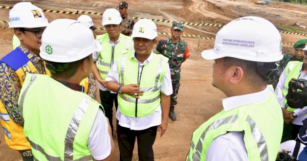 Tinjau Progres Bendungan Jenelata, Pj Gubernur Bahtiar Pastikan PSN di Sulsel Tanpa Hambatan