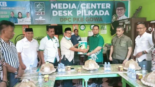 Muh Datariansyah Indra Hamzah ambil peluang dorongan PKB di Pilkada Gowa. Foto: HN/Yusrizal