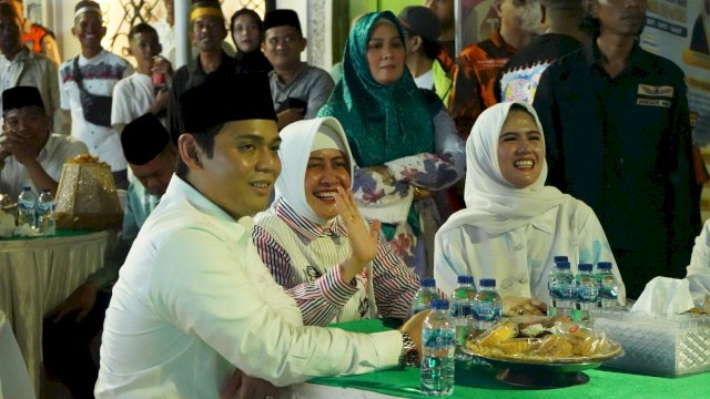 Sekertaris DPC PPP Rahmat Taqwa Qurais bersama dengan Indira Jusuf Ismail, foto: HN/Sinta