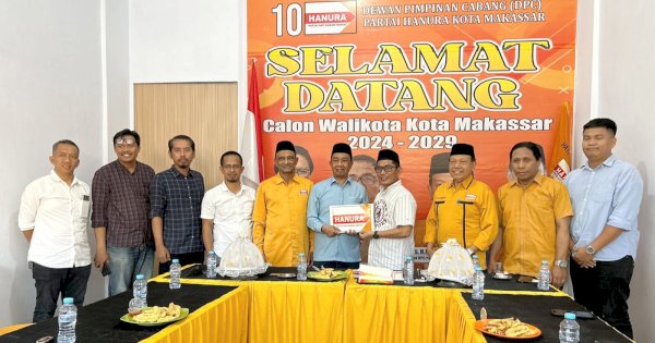 Andi Seto Kembalikan Formulir di Hanura dan PDIP, Tim Sampaikan Harapan Emas