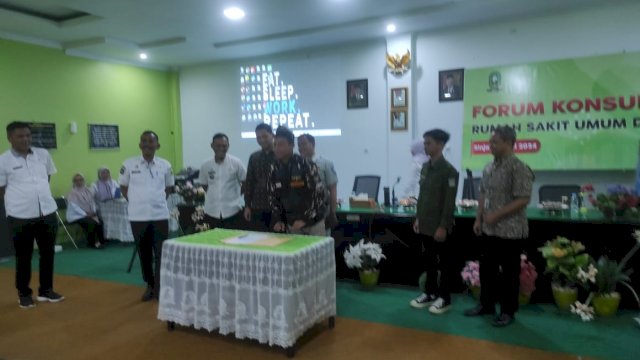 Suasana Forum Konsultasi Publik di RSUD Sinjai. Foto: HN/Bagoes