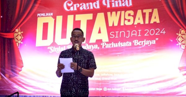 Malam Final, Andi Jefri Tekankan Tanggung Jawab Duta Wisata Sinjai