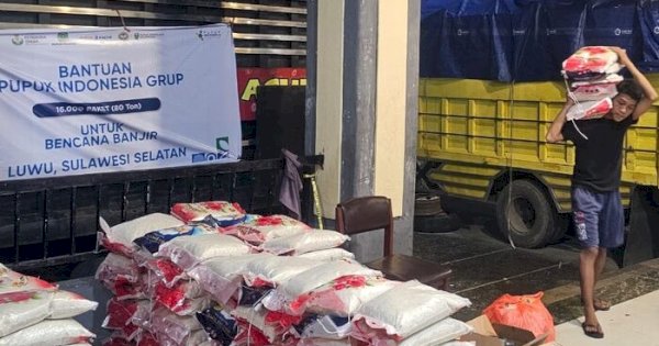 Bencana Banjir Menerjang Sulawesi Selatan, Pemerintah Pusat Gercep Kirim Bantuan 40 Ton Beras ke Luwu